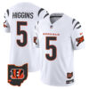 Cincinnati Bengals Tee Higgins 2026 Vapor Limited Jersey - All Stitched - White