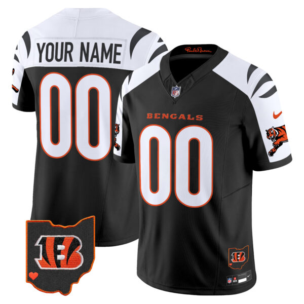 Cincinnati Bengals 2026 Vapor Limited Custom Jersey - All Stitched - Alternate