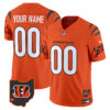 Cincinnati Bengals 2026 Vapor Limited Custom Jersey - All Stitched - Orange