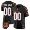 Cincinnati Bengals 2026 Vapor Limited Custom Jersey - All Stitched - Black