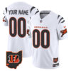 Cincinnati Bengals 2026 Vapor Limited Custom Jersey - All Stitched - White