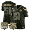 Houston Texans Will Anderson Jr. 2026 Salute to Service Edition Vapor Jersey - All Stitched - Camo