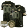 Kansas City Chiefs 2026 Salute to Service Vapor Custom Jersey - All Stitched - Camo