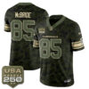 Arizona Cardinals Trey McBride 2026 Salute to Service Vapor Jersey - All Stitched - Camo