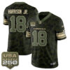Arizona Cardinals Marvin Harrison Jr. 2026 Salute to Service Vapor Jersey - All Stitched - Camo