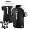Las Vegas Raiders Team Ghost Face Edition Vapor Jersey - All Stitched - Alternate
