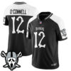 Las Vegas Raiders Aidan O'Connell Ghost Face Edition Vapor Jersey - All Stitched - Alternate