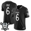 Las Vegas Raiders AJ Cole Ghost Face Edition Vapor Jersey - All Stitched - Black