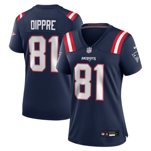 Women's New England Patriots CJ Dippre Vapor Limited Jersey - Navy