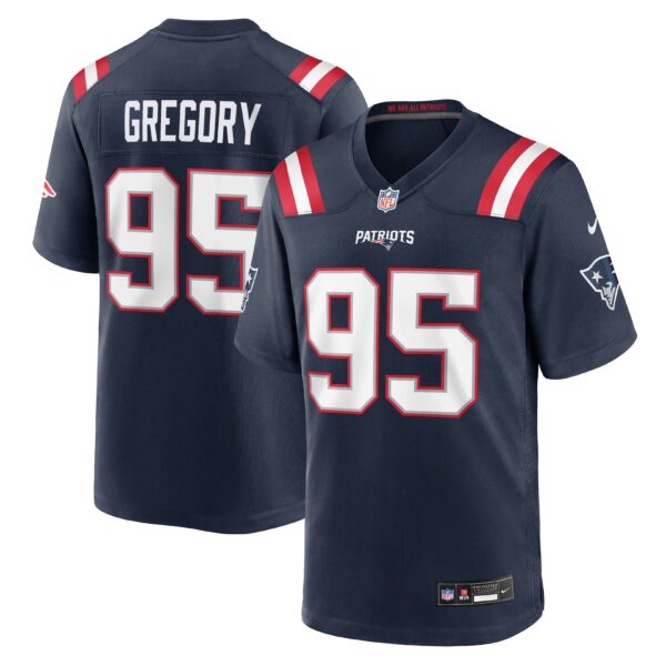 New England Patriots Eric Gregory Vapor Limited Jersey - Navy