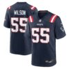 New England Patriots Jared Wilson Vapor Limited Jersey - Navy