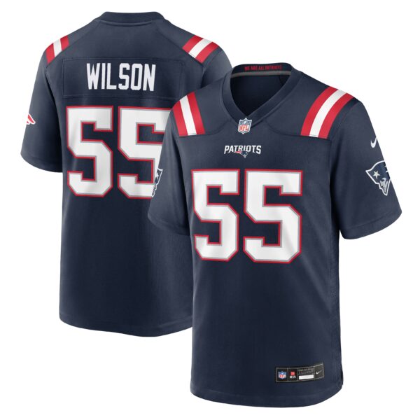 New England Patriots Jared Wilson Vapor Limited Jersey - Navy