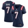 Women's New England Patriots Carlton Davis Vapor Limited Jersey - Navy