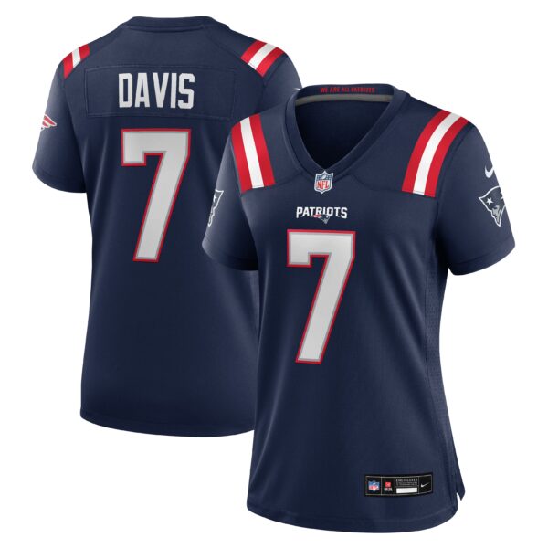 Women's New England Patriots Carlton Davis Vapor Limited Jersey - Navy