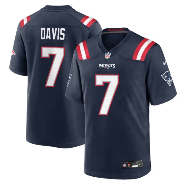 New England Patriots Carlton Davis Vapor Limited Jersey - Navy