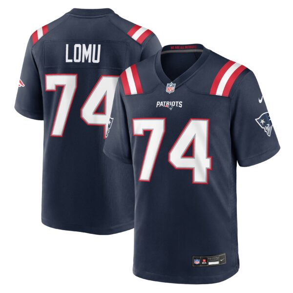 New England Patriots Caleb Lomu Vapor Limited Jersey - Navy