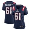 Women's New England Patriots Darrian Dalcourt Vapor Limited Jersey - Navy