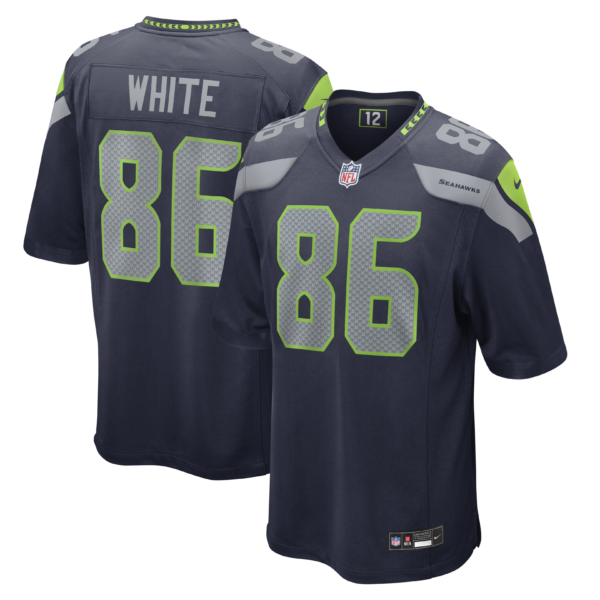 Seattle Seahawks Ricky White Vapor Limited Jersey - All Stitched - Navy