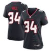 Women's Houston Texans Bryce Hall Vapor Limited Jersey - All Stitched - Navy