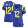Women's Los Angeles Rams Puka Nacua 2026 Vapor Limited Jersey - All Stitched - Royal