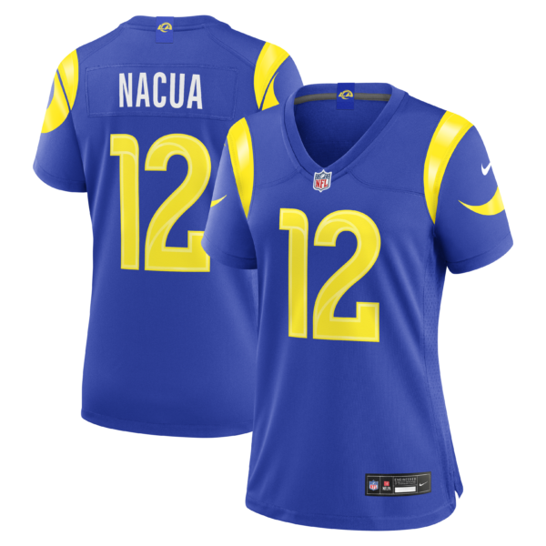 Women's Los Angeles Rams Puka Nacua 2026 Vapor Limited Jersey - All Stitched - Royal
