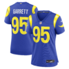 Women's Los Angeles Rams Myles Garrett Limited Jersey - All Stitched - Royal