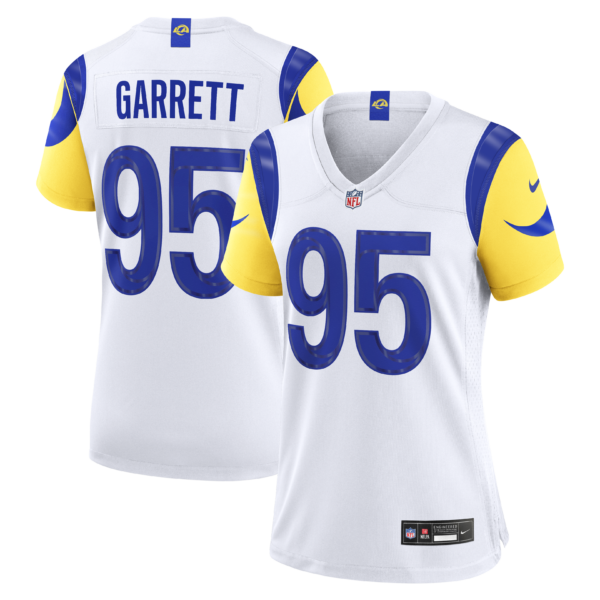 Women's Los Angeles Rams Myles Garrett Collection Limited Jersey - All Stitched - White