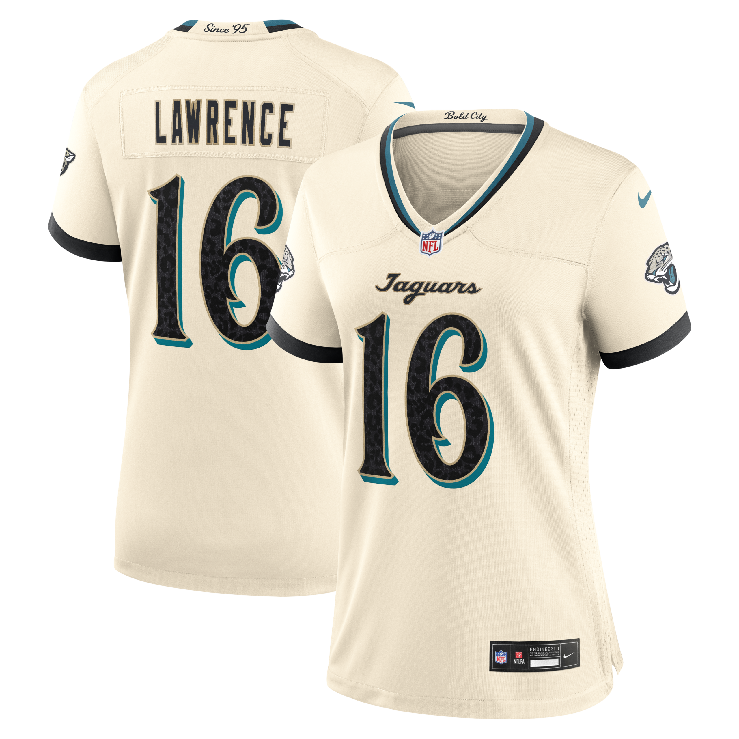 Women's Jacksonville Jaguars Trevor Lawrence 2026 Rivalries Vapor Limited Jersey - All Stitched