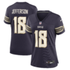 Women's Minnesota Vikings Justin Jefferson 2026 Rivalries Vapor Limited Jersey - All Stitched
