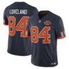 Chicago Bears Colston Loveland Rivalries Vapor Limited Jersey - All Stitched - Navy