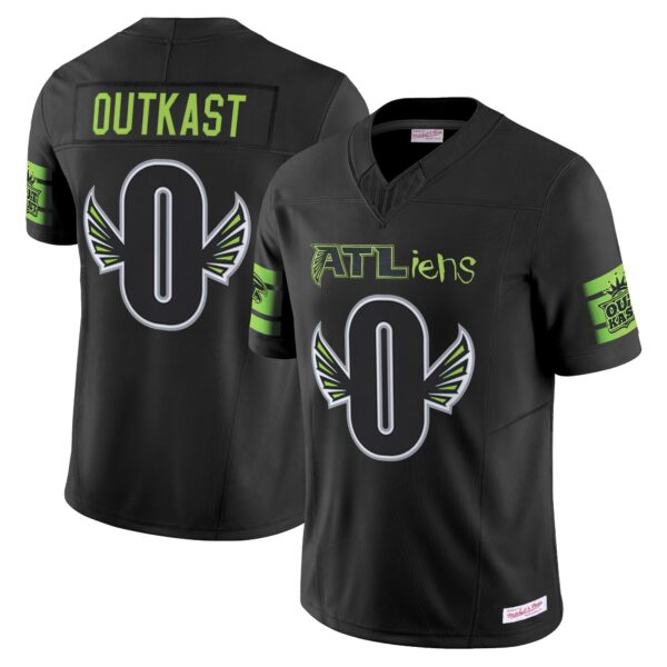 Atlanta Falcons #0 OutKast Outkast 30th Anniversary ATLiens Vapor Limited Jersey - All Stitched