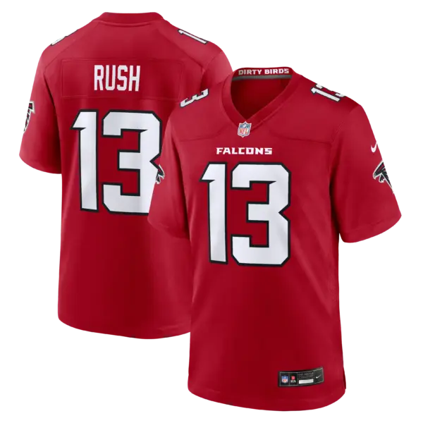 Atlanta Falcons Cooper Rush Vapor Limited Jersey - All Stitched - Red