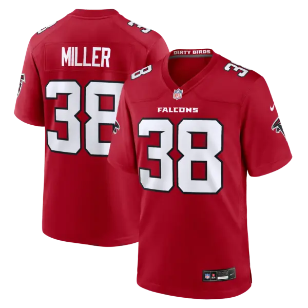 Atlanta Falcons Jam Miller Vapor Limited Jersey - All Stitched - Red