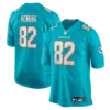 Miami Dolphins AJ Henning Vapor Limited Jersey - All Stitched - Aqua