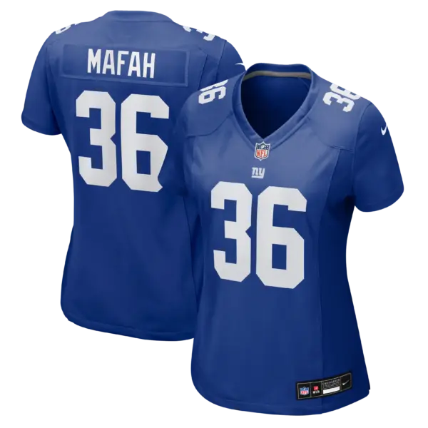 Women's New York Giants Phil Mafah Vapor Limited Jersey - All Stitched - Royal