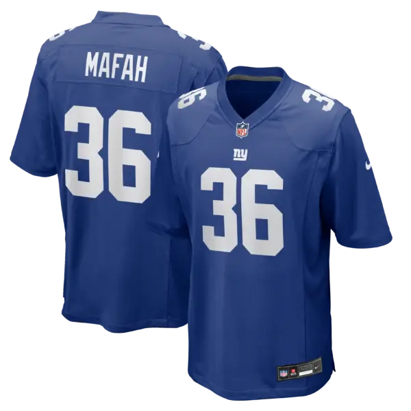 New York Giants Phil Mafah Vapor Limited Jersey - All Stitched - Royal