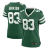 Women's New York Jets Tyler Johnson Vapor Limited Jersey - All Stitched - Legacy Green
