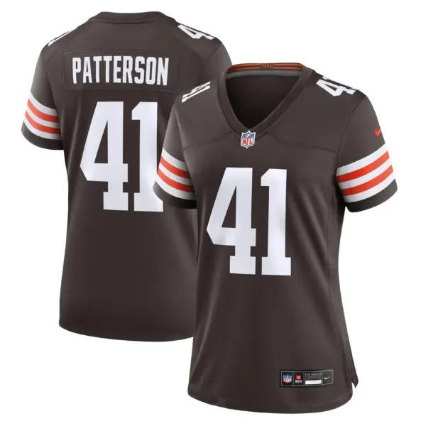 Women's Cleveland Browns Jaret Patterson Vapor Limited Jersey - All Stitched - Brown