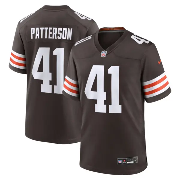 Cleveland Browns Jaret Patterson Vapor Limited Jersey - All Stitched - Brown