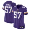 Women's Minnesota Vikings Keshawn Banks Vapor Limited Jersey - All Stitched - Purple