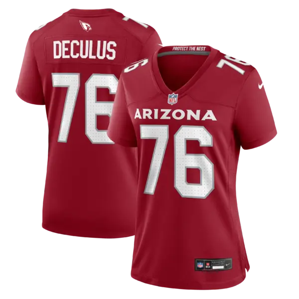 Women's Arizona Cardinals Austin Deculus Vapor Limited Jersey - All Stitched - Cardinal
