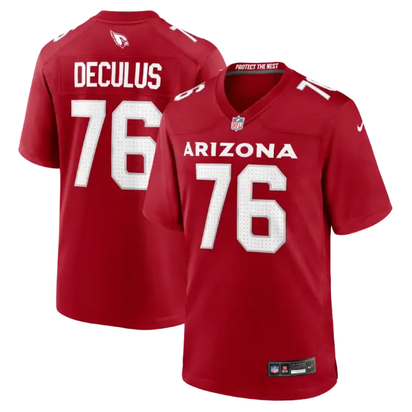 Arizona Cardinals Austin Deculus Vapor Limited Jersey - All Stitched - Cardinal