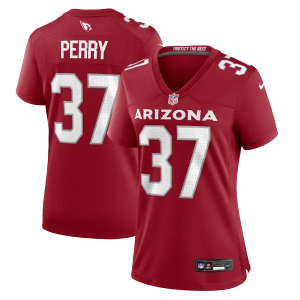 Women's Arizona Cardinals Mark Perry Vapor Limited Jersey - All Stitched - Cardinal