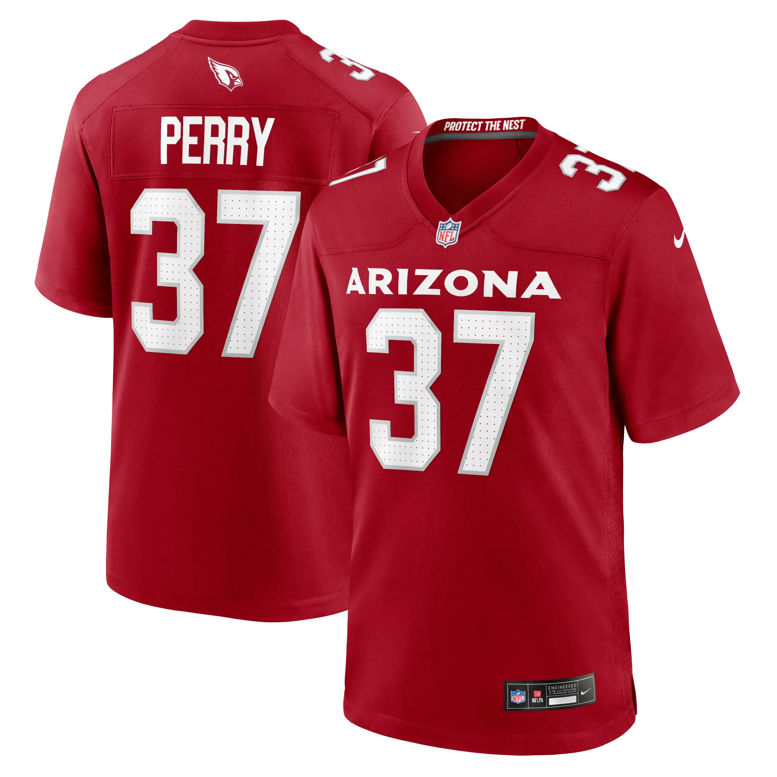 Arizona Cardinals Mark Perry Vapor Limited Jersey - All Stitched - Cardinal
