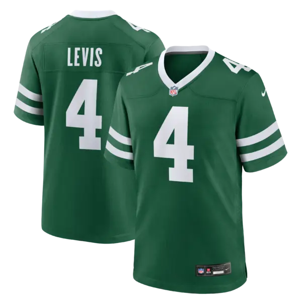 New York Jets Will Levis Vapor Limited Jersey - All Stitched - Green