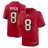 Tampa Bay Buccaneers Brett Rypien Vapor Limited Jersey - All Stitched - Red