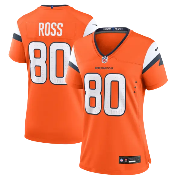 Women's Denver Broncos Cam Ross Vapor Limited Jersey - All Stitched - Orange