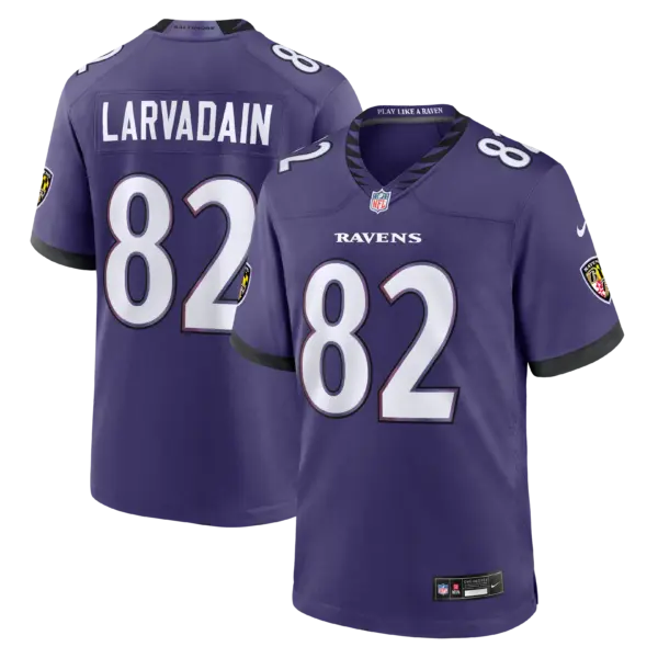 Baltimore Ravens Gage Larvadain Vapor Limited Jersey - All Stitched - Purple