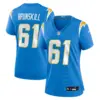Women's Los Angeles Chargers Daniel Brunskill Vapor Limited Jersey - All Stitched - Powder Blue