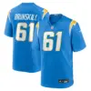Los Angeles Chargers Daniel Brunskill Vapor Limited Jersey - All Stitched - Powder Blue